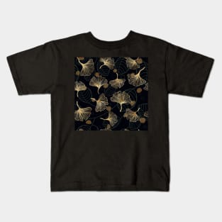 Ginko leaves pattern Kids T-Shirt